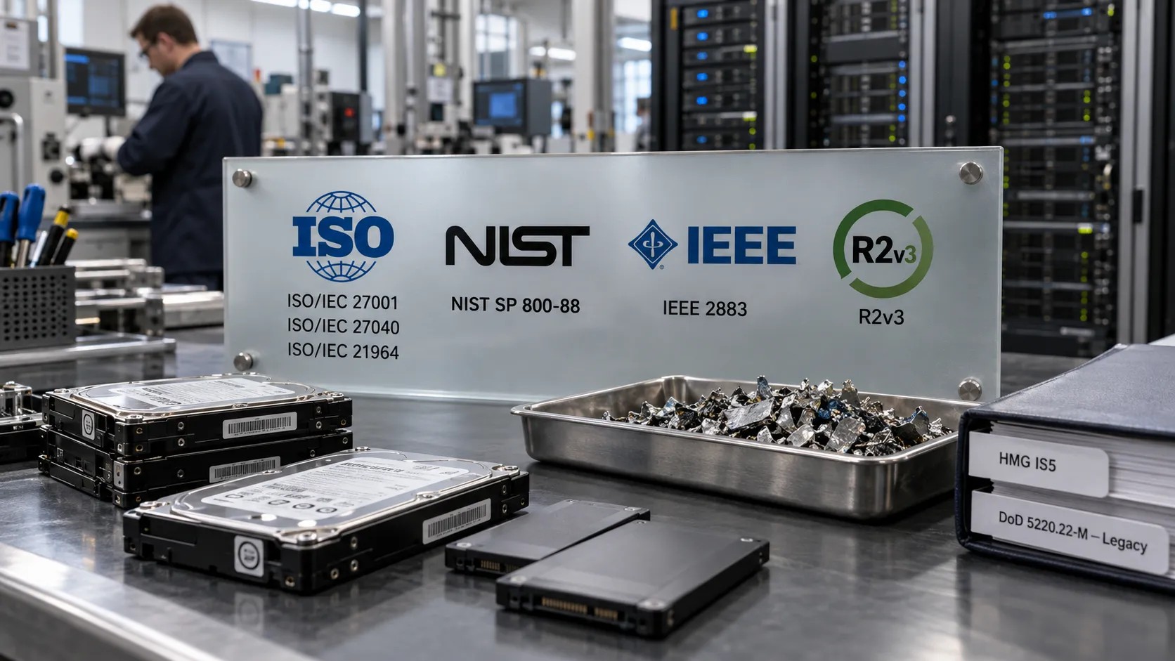 International Standards for Secure Hardware Destruction